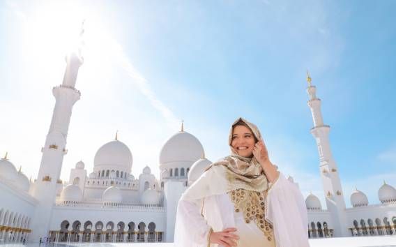 Da Dubai: Tour panoramico di Abu Dhabi Premium di un giorno intero