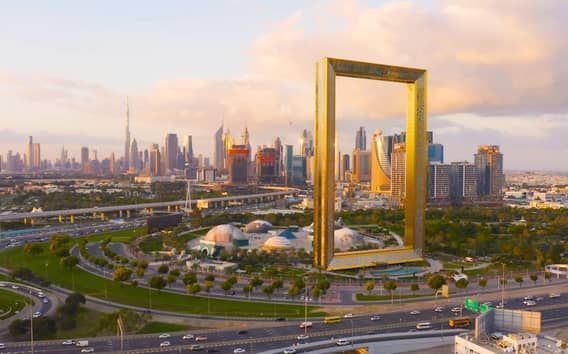 Dubai: Toegangsbewijs voor het Dubai Frame met Deck Access